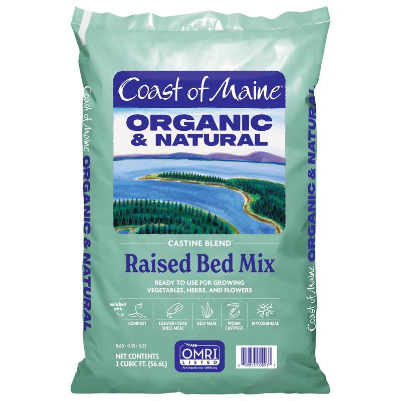 Coast of Maine Castine Blend Organic All Purpose Raised Bed Mix 2 cu ft
