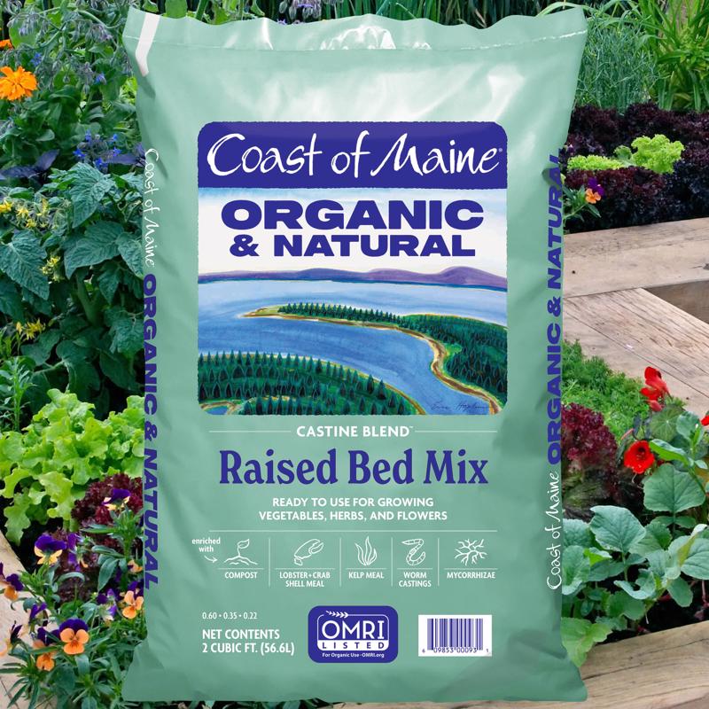 Coast of Maine Castine Blend Organic All Purpose Raised Bed Mix 2 cu ft