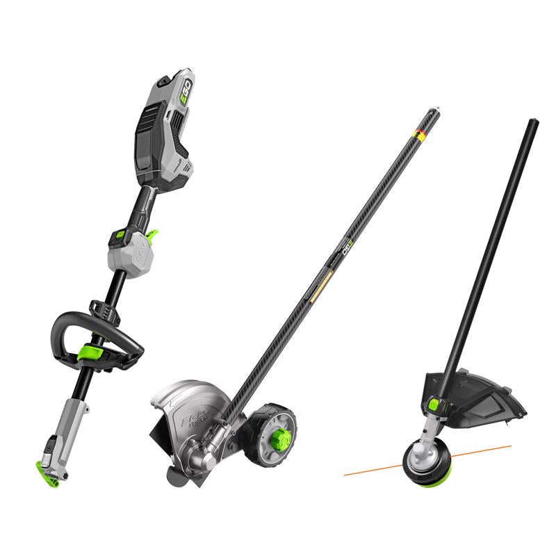 EGO Multi Head with Trimmer and Edger Attachment