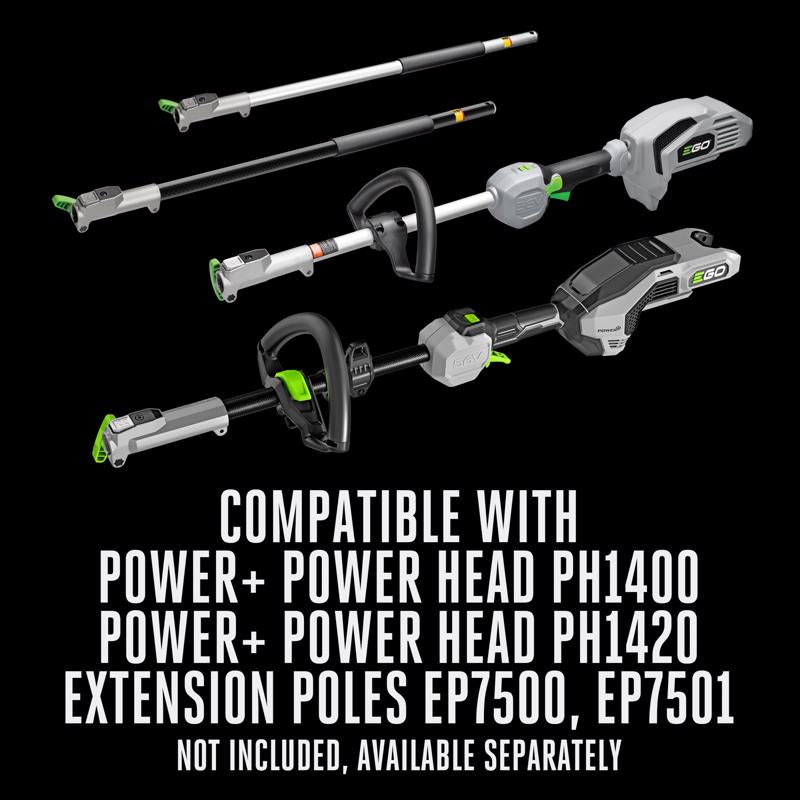 EGO Power+ Mult-Head System Pole Saw and Hedge Trimmer Attachment with Extension Pole