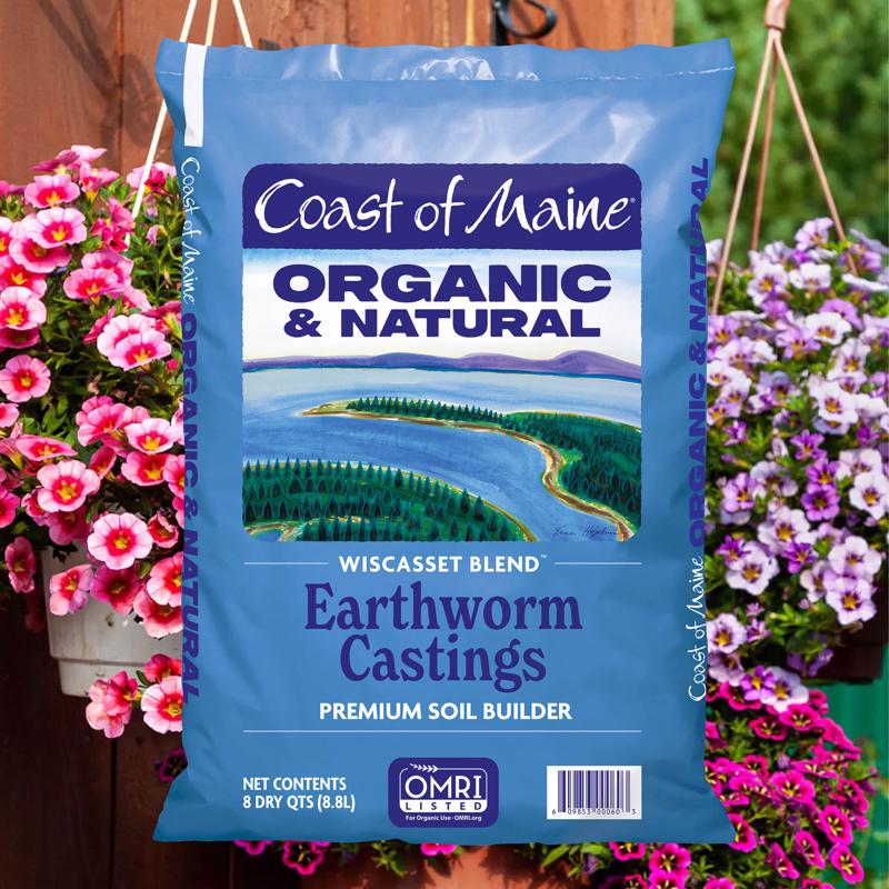 Coast of Maine Wiscasset Blend Organic All Purpose Growing Mix 8 qt. cap.