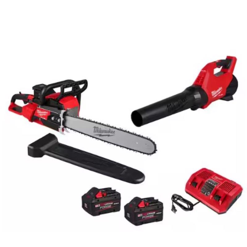 Milwaukee Chainsaw and Blower