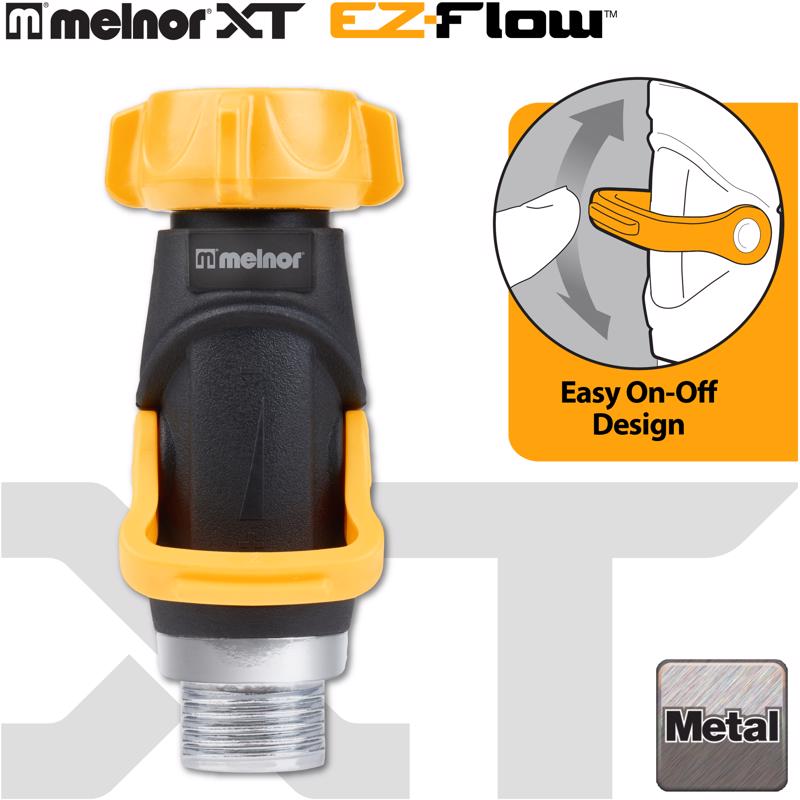 Melnor Metal Threaded Single Shut-Off Valve