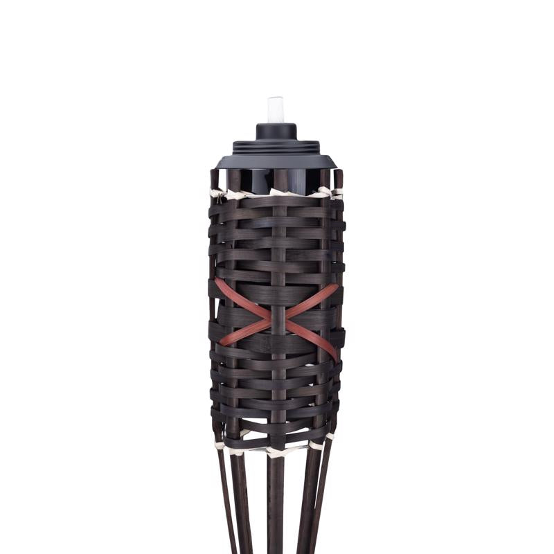 TIKI Brown Bamboo 57 in. Outdoor Torch 1 pc