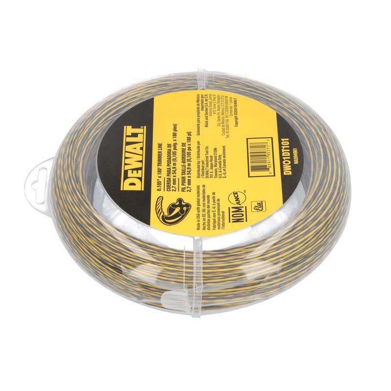 DeWalt 0.105 in. D X 180 ft. L Trimmer Line