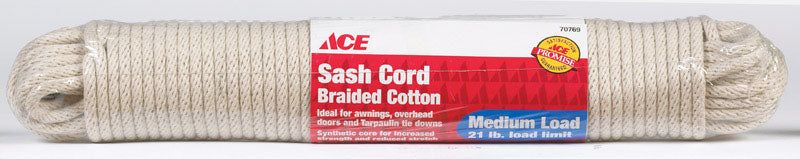 CORD SASH COTTON7/32X100