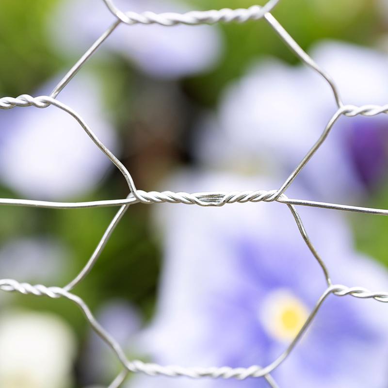 Garden Craft 36 in. H X 150 ft. L Galvanized Steel Poultry Netting 1 in.