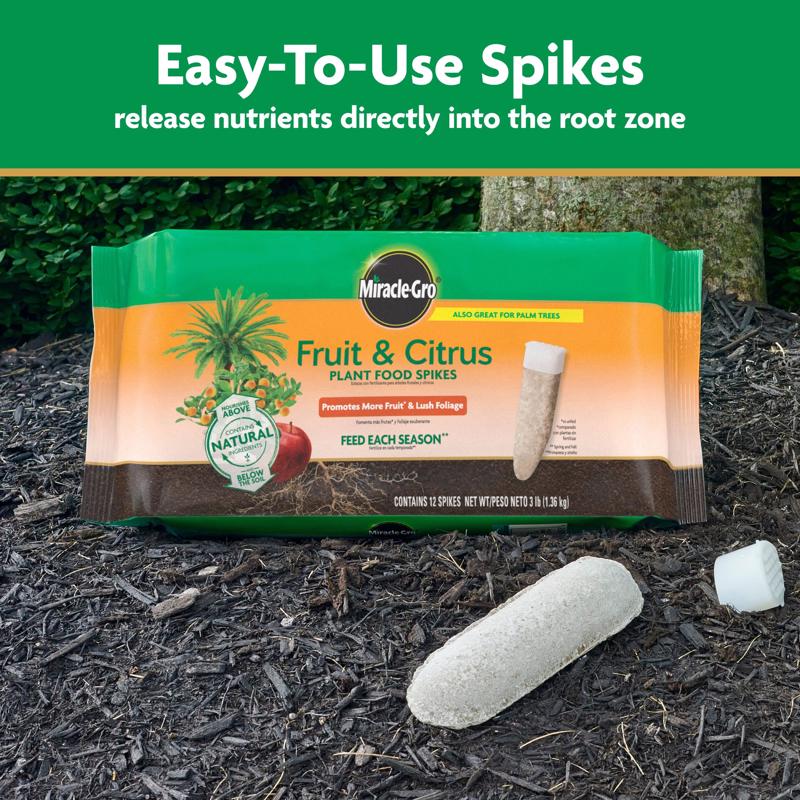 Miracle-Gro Spikes Plant Food 12 pk