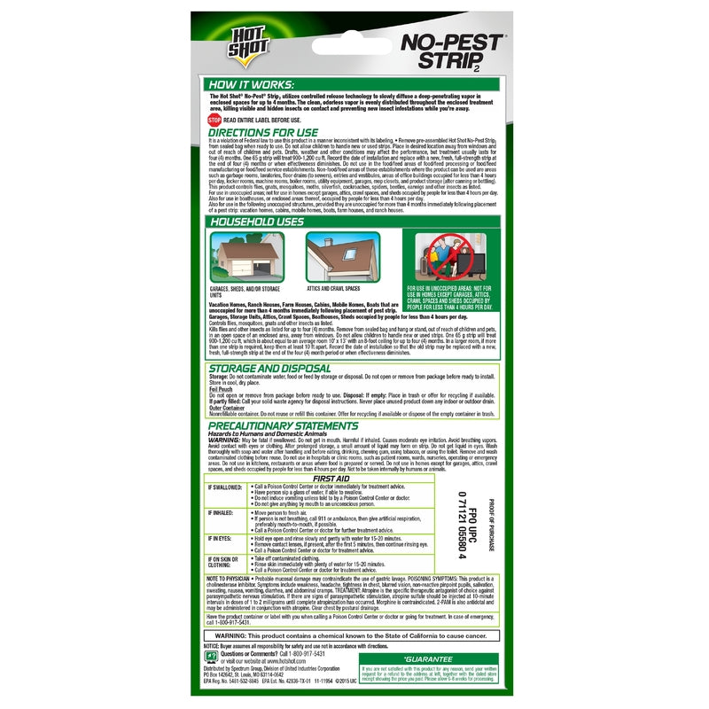 Hot Shot No-Pest Insect Killer 2.29 oz