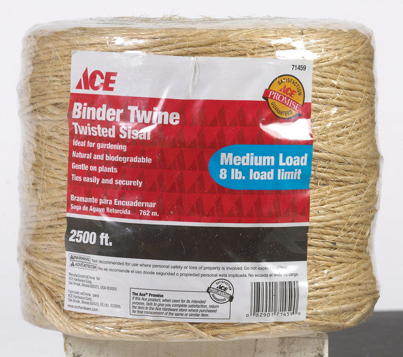 BINDER TWINE SISAL2500FT