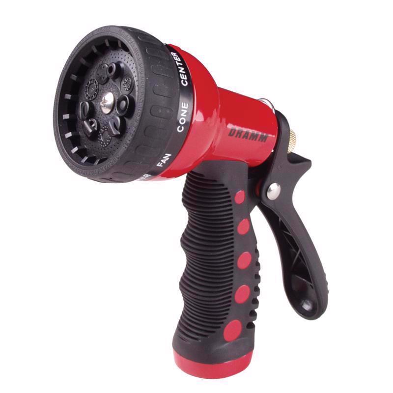 Dramm Touch 'N Flow 9 Pattern Adjustable Metal Gun Nozzle