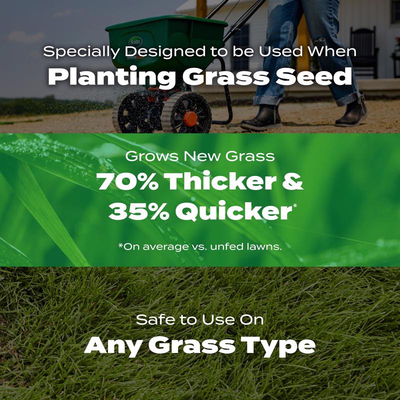 Scotts Turf Builder Lawn Starter Lawn Fertilizer For All Grasses 14000 sq ft