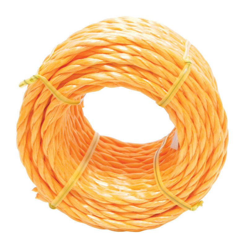Ace 1/4 in. D X 50 ft. L Yellow Twisted Poly Rope