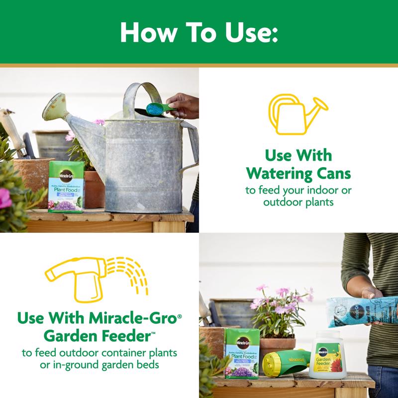 Miracle-Gro Powder Acid-Loving Plants of Azalea, Camellia, Rhododendron Plant Food 5 lb