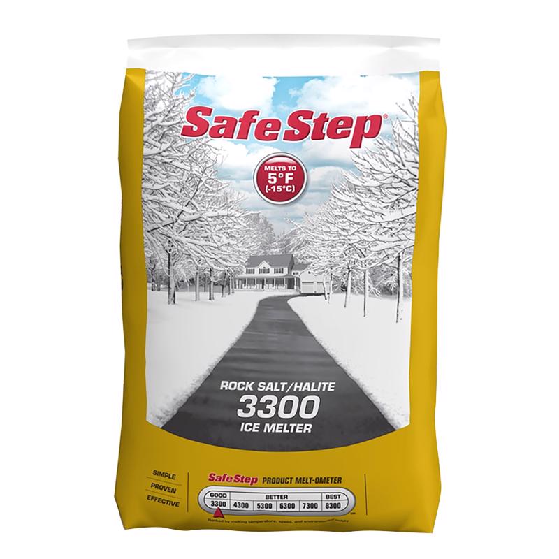 ICE MELT ROCK SALT 50LB