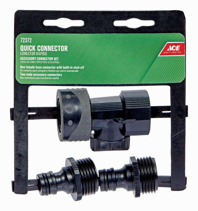 Ace Plastic Quick Connector Hose Set
