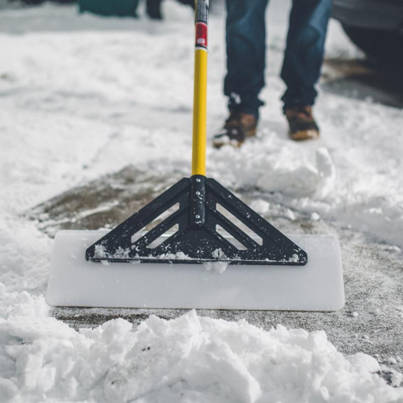 The Snowplow The Original 24 in. W X 56 in. L UHMW Snow Pusher