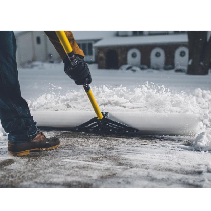 The Snowplow THE ORIGINAL SNOW PUSHER 48 in. W X 56 in. L UHMW Snow Pusher