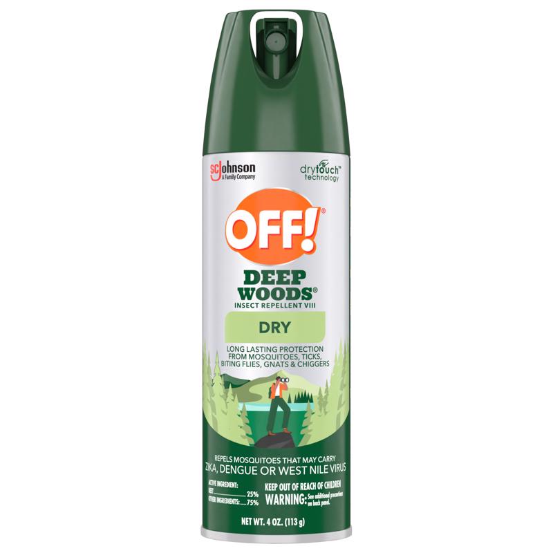 DEEP WOODS OFF DRY 4OZ
