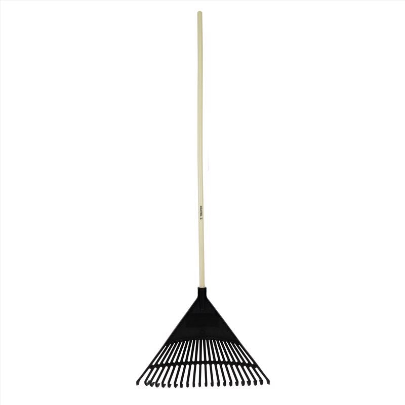 RAKE POLY LEAF 22" WOOD