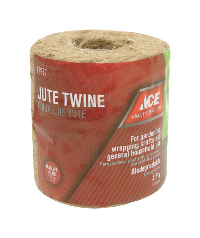 Ace 1/8 in. D X 220 ft. L Natural Twisted Cotton Cord - Ace Hardware