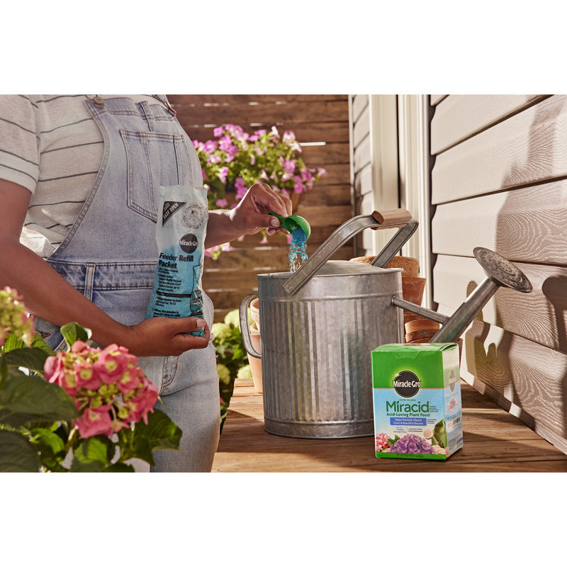 Miracle-Gro Miracid Powder Azalea, Camellia, Gardenia, Hibiscus, Holly, Hydrangea, and Orchids Plant