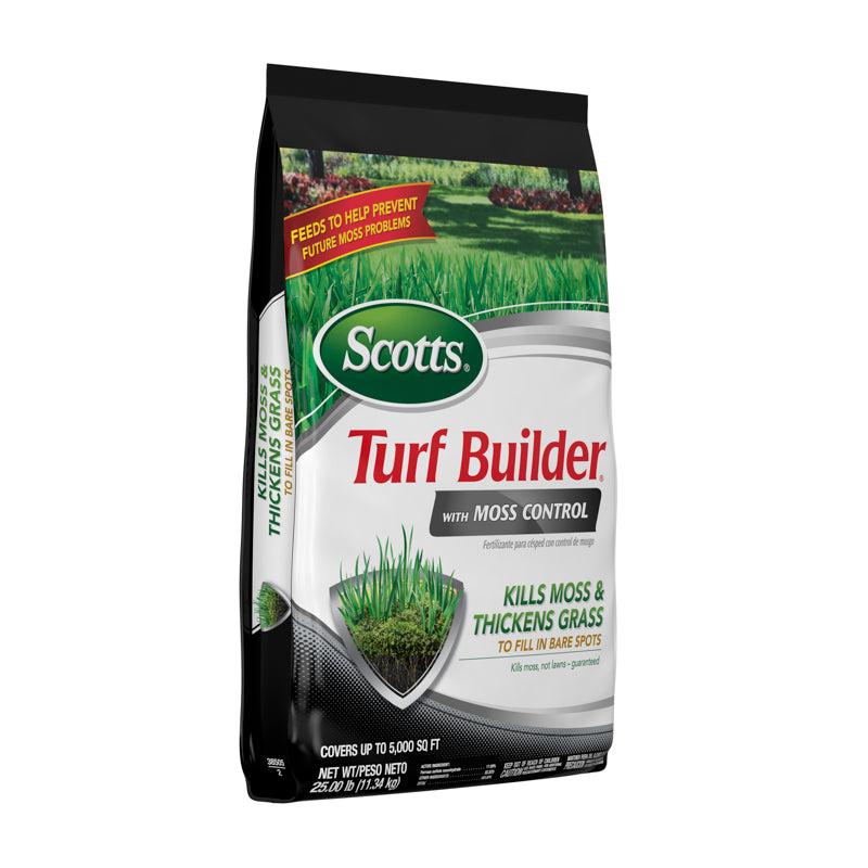 Scotts Turf Builder Moss and Fungus Control Lawn Fertilizer For All Grasses 5000 sq ft
