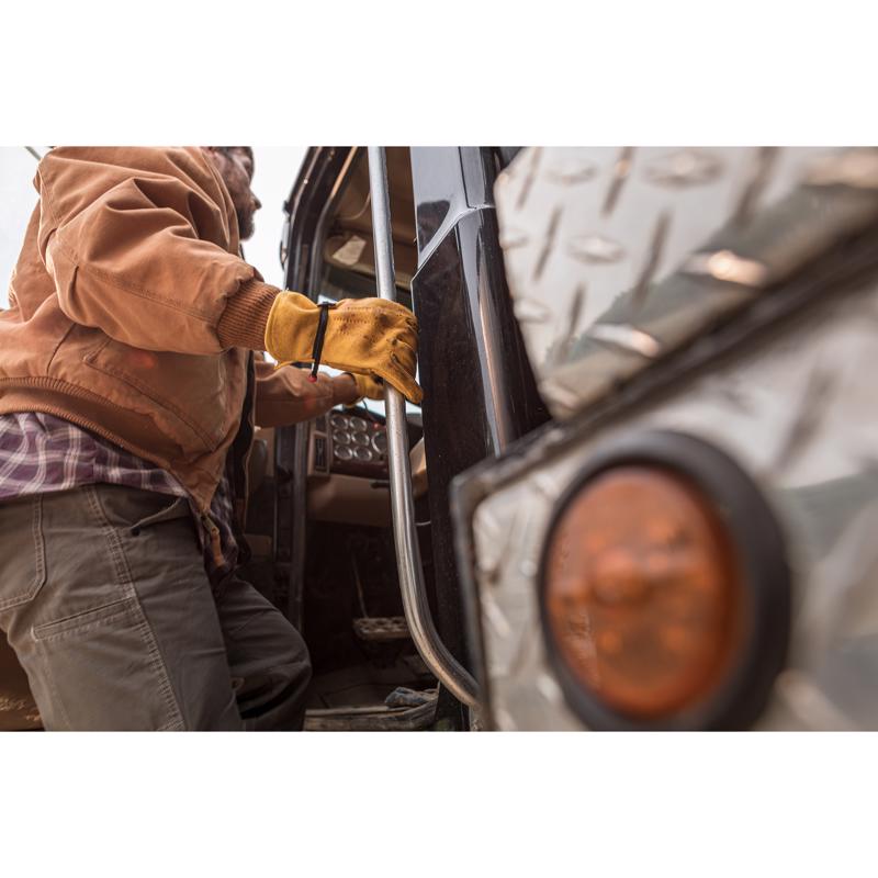 Wells Lamont Cowhide M Leather Driver Yellow/Gold Gloves