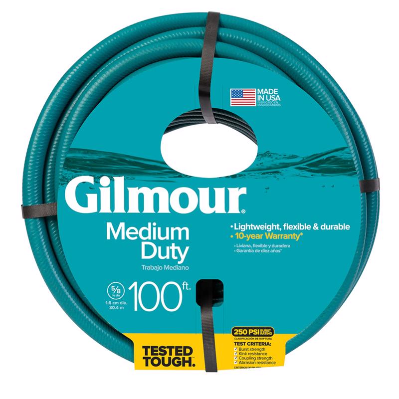 Gilmour 5/8 in. D X 100 ft. L Medium Duty Garden Hose