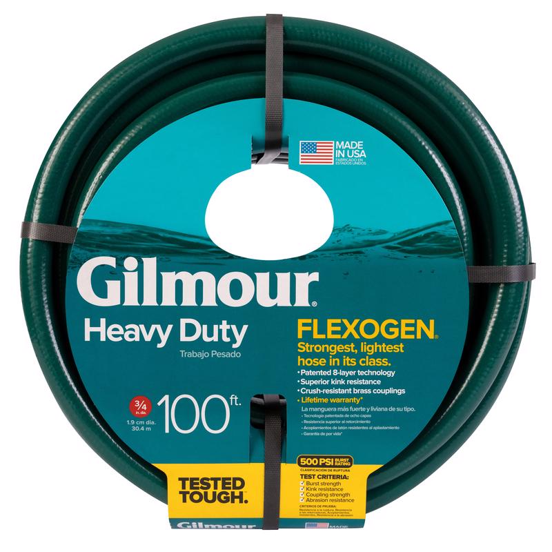 Gilmour Flexogen 3/4 in. D X 100 ft. L Heavy Duty Garden Hose