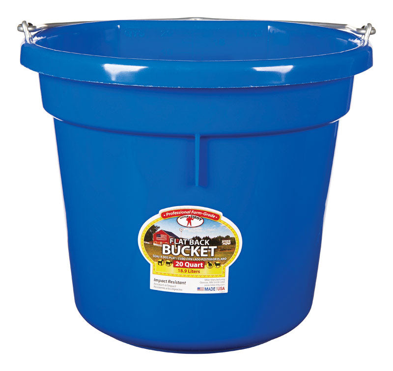 FLAT BACK BUCKET BLU20QT