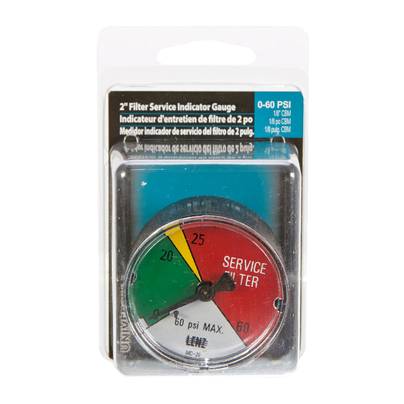 Universal Pressure Gauge 60 psi