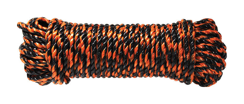 Ace 1/2 in. D X 100 ft. L White Twisted Poly Truck Rope