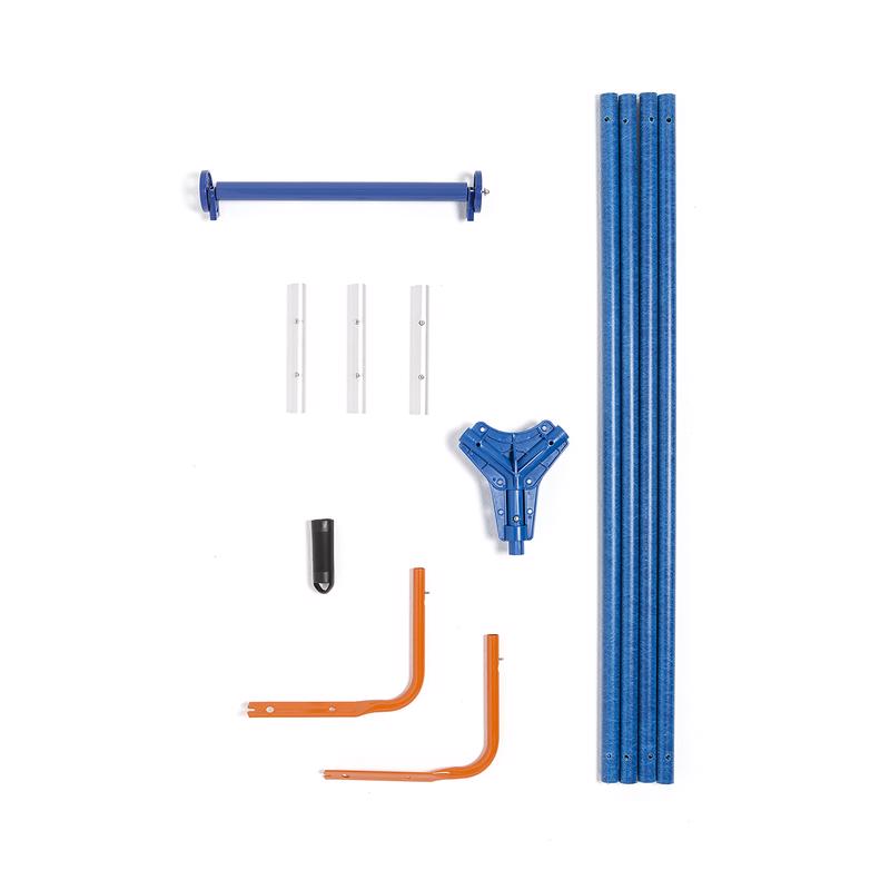 Avalanche 17 in. W X 16 ft. L Poly Wheeled Roof Rake