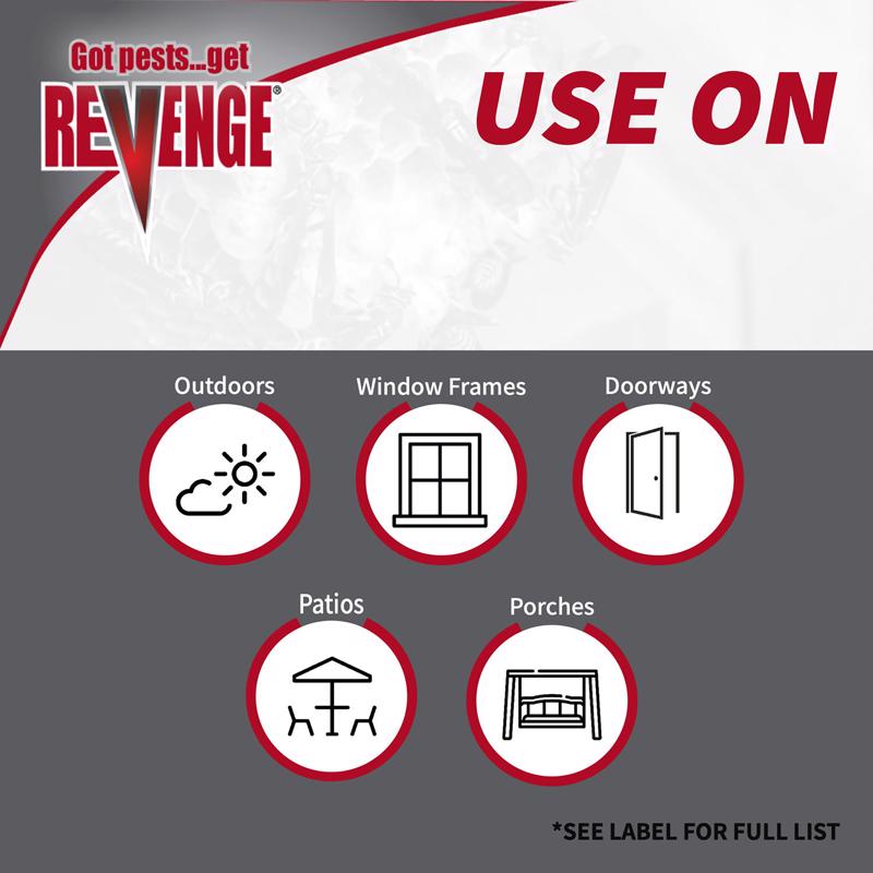 Revenge Wasp & Hornet Insect Killer Liquid 15 oz