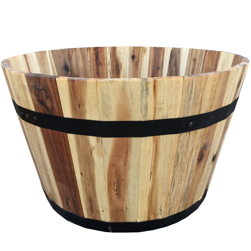 RND WD BARREL PLNT21"