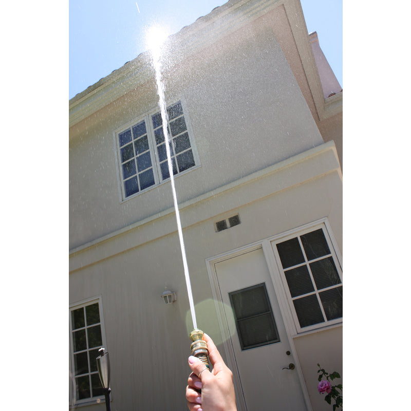 Little Big Shot 3 Pattern Adjustable Continuous Brass Hose Nozzle