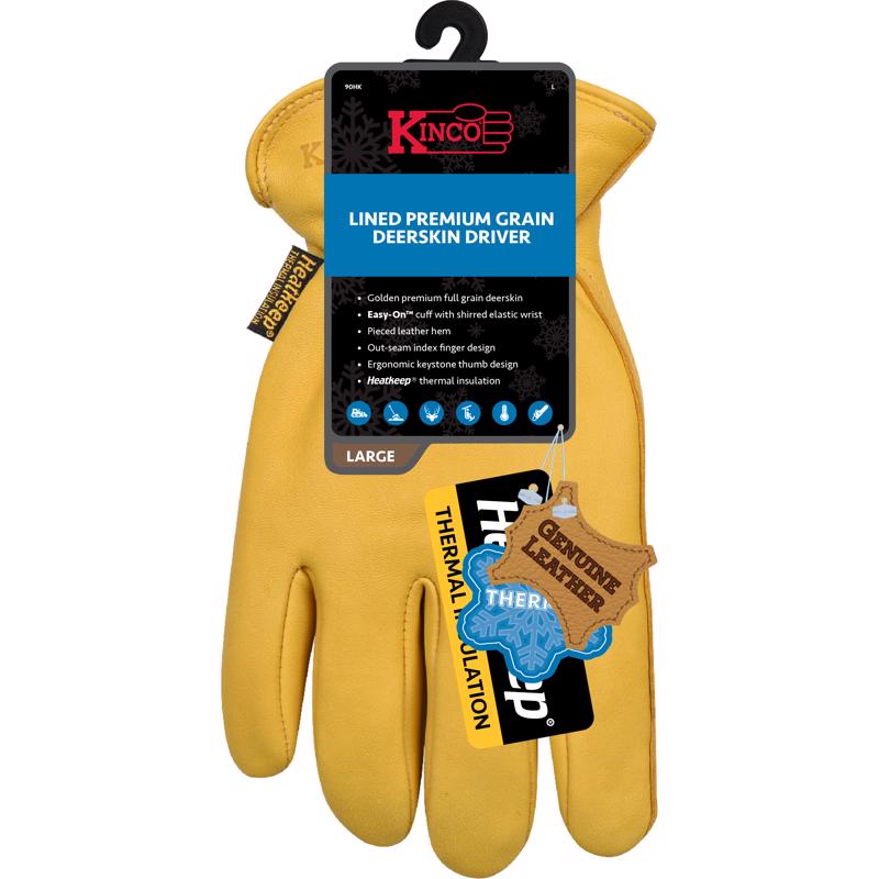 DEERSKIN DRIVER GLOV XL