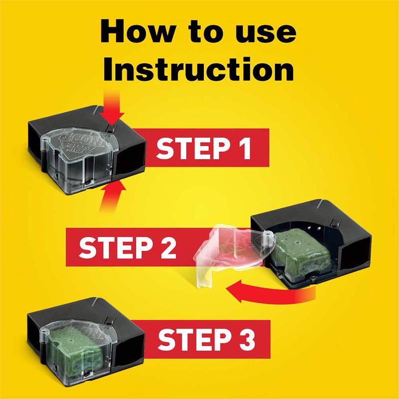 d-CON Animal Repellent Blocks For Mice