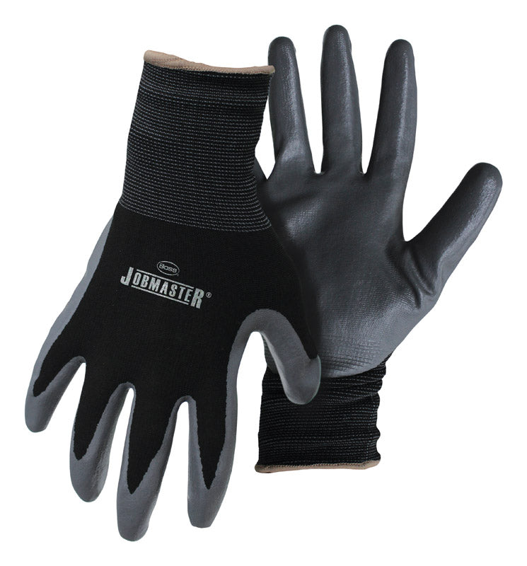 GLOVES PALM BLK/GRY L