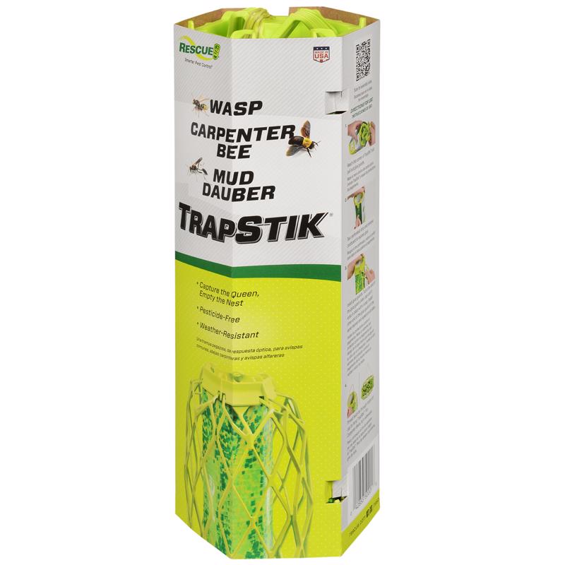 RESCUE! Wasp TrapStik — Traps Wasps, Mud Daubers & Carpenter Bees