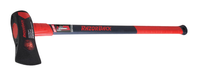 Razor-Back 8 lb Single Bit Splitting Maul 34 in. Fiberglass Handle