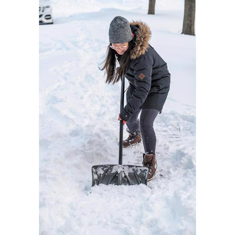Suncast 20 in. W X 51 in. L Poly Snow Shovel
