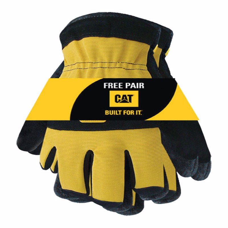 SPLIT LTHR GLOVE XL 2PK