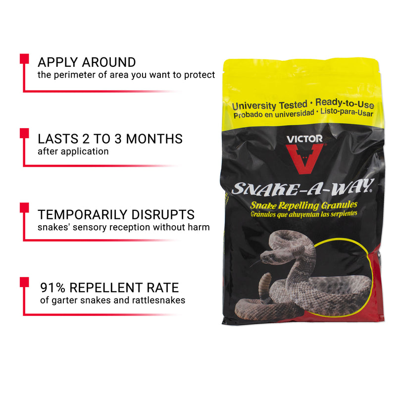 Victor Snake-A-Way Animal Repellent Granules For Snakes 4 lb