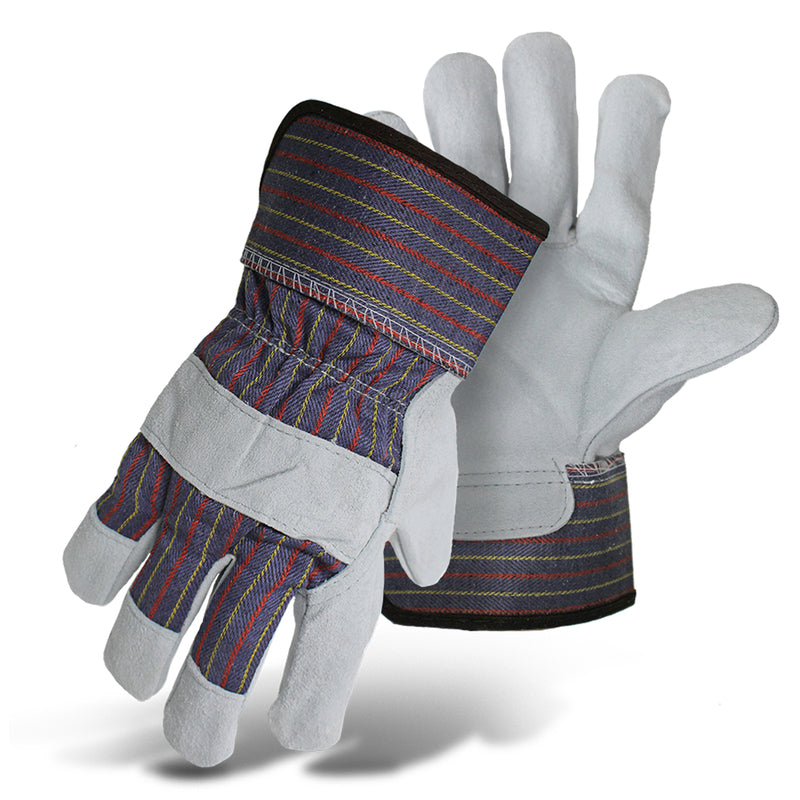 GLOVES LTHR PALM LG 3PK