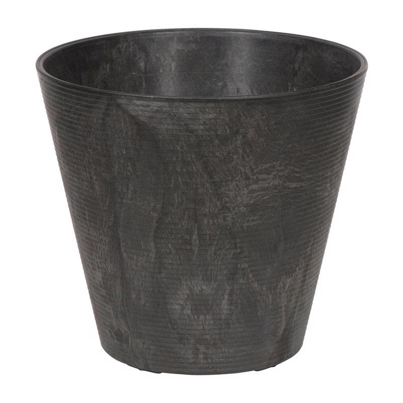 FLOWER POT CALI 8" BLK