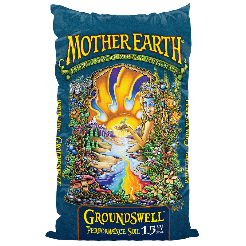Mother Earth Groundswell Performance Soil, All-Purpose Potting Soil for Plants, High-Aeration Formula, 1.5 cu. ft.