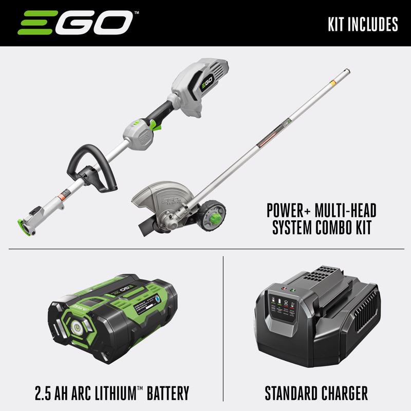 EGO Power+ Multi-Head System ME0801 3 in. 56 V Battery Edger Kit (Battery & Charger)