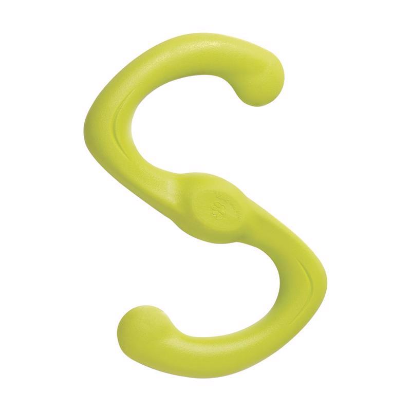 West Paw Zogoflex Green Plastic Bumi Pet Toy Large in. 1 pk